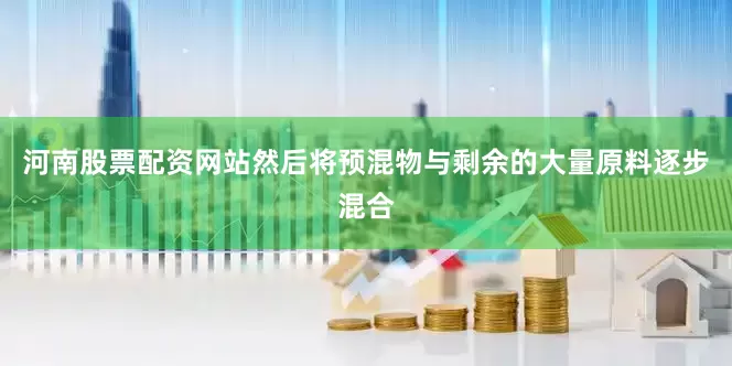 河南股票配资网站然后将预混物与剩余的大量原料逐步混合