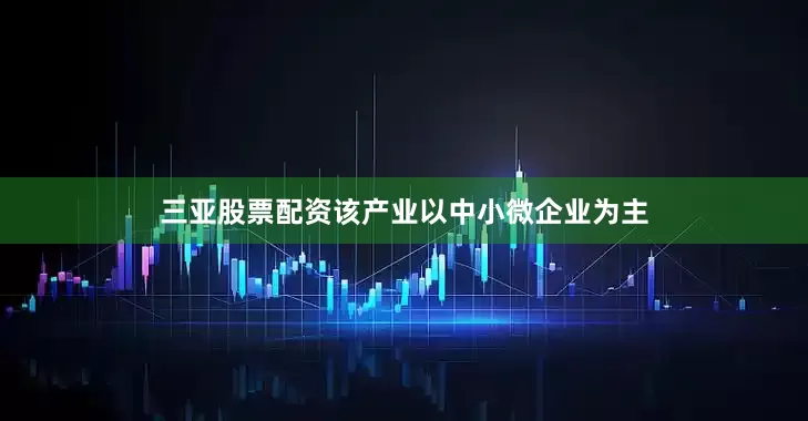 三亚股票配资该产业以中小微企业为主